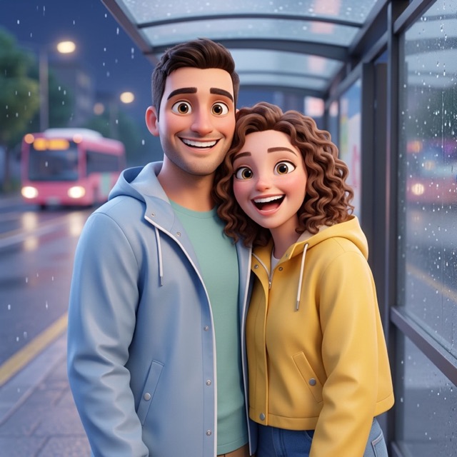 3D animated style