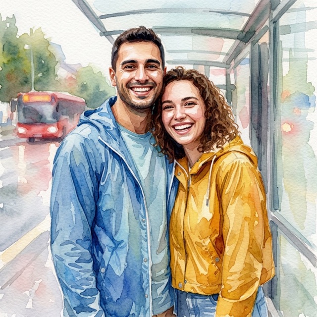 Watercolor style